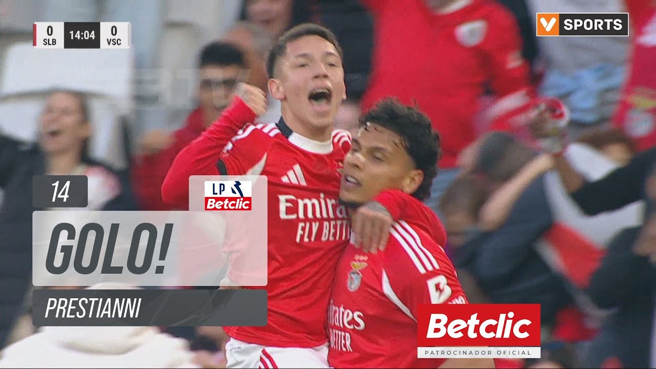 Golo Prestianni: Benfica (1)-0 Vit&oacute;ria SC (Liga 25/26 #27)
