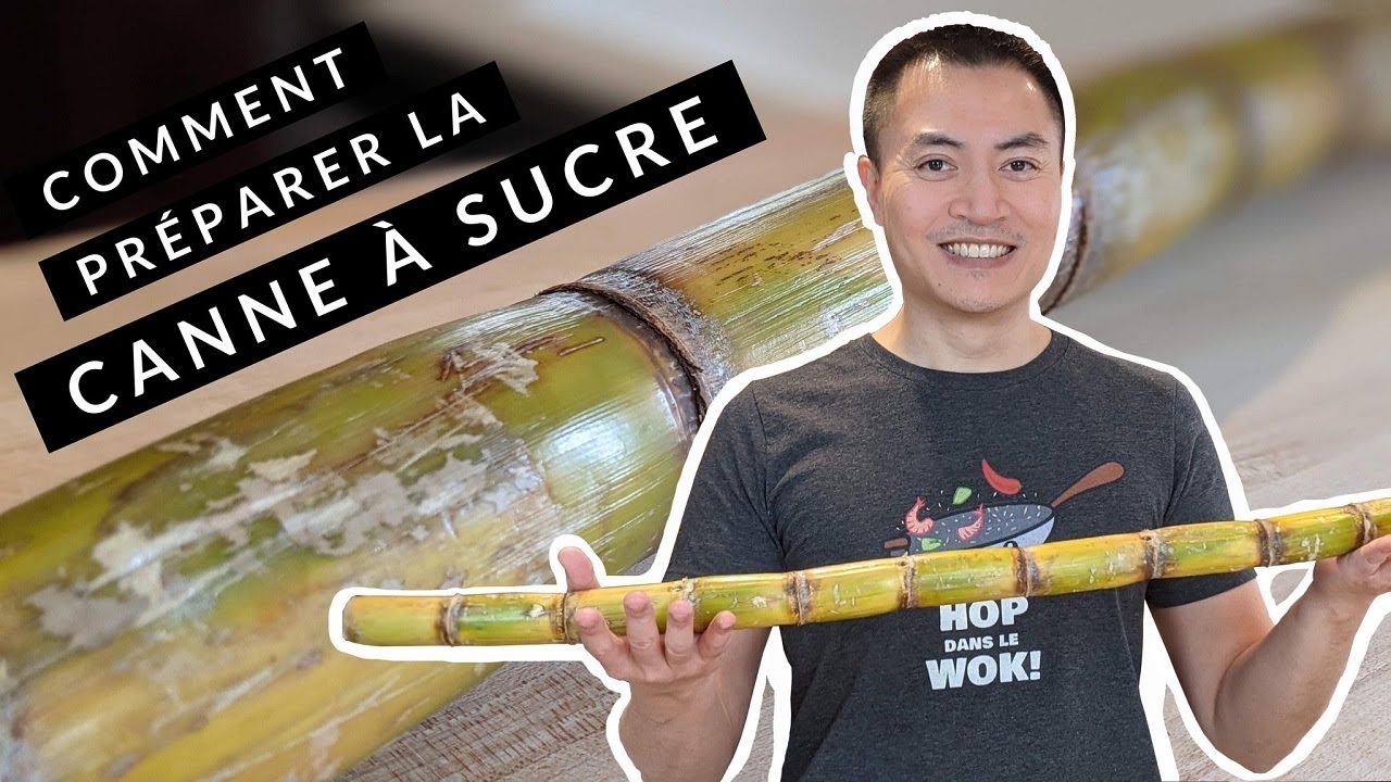 COMMENT PRÉPARER DE LA CANNE À SUCRE - HOP DANS LE WOK!