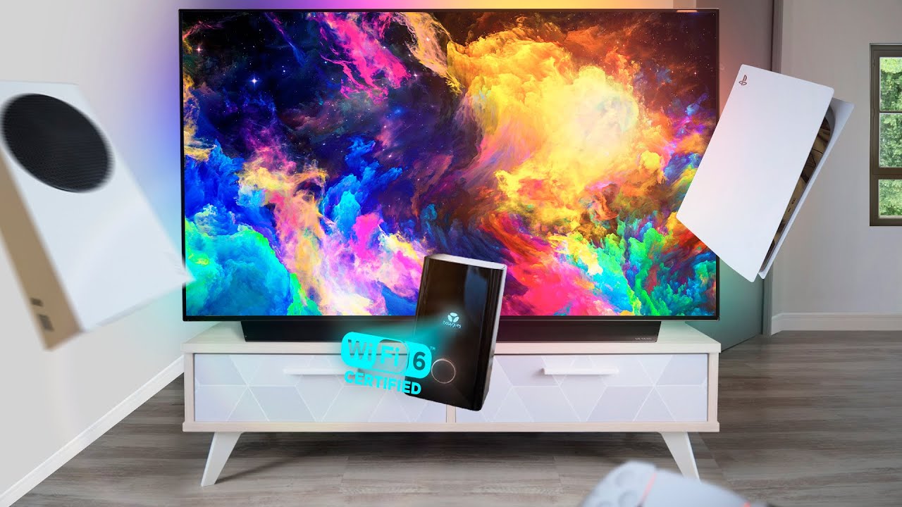 J’ai BOOSTÉ mon SETUP avec le WIFI 6 ! (Ft. TV OLED 4K LG 55CX)