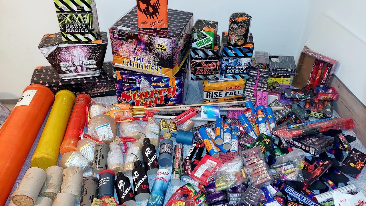 MEGA COLECTIE PETARDE SI ARTIFICII 2021-2022 VUURVEWRK COLLECTIE-2022 ,unboxing 2022- FIREWORKS