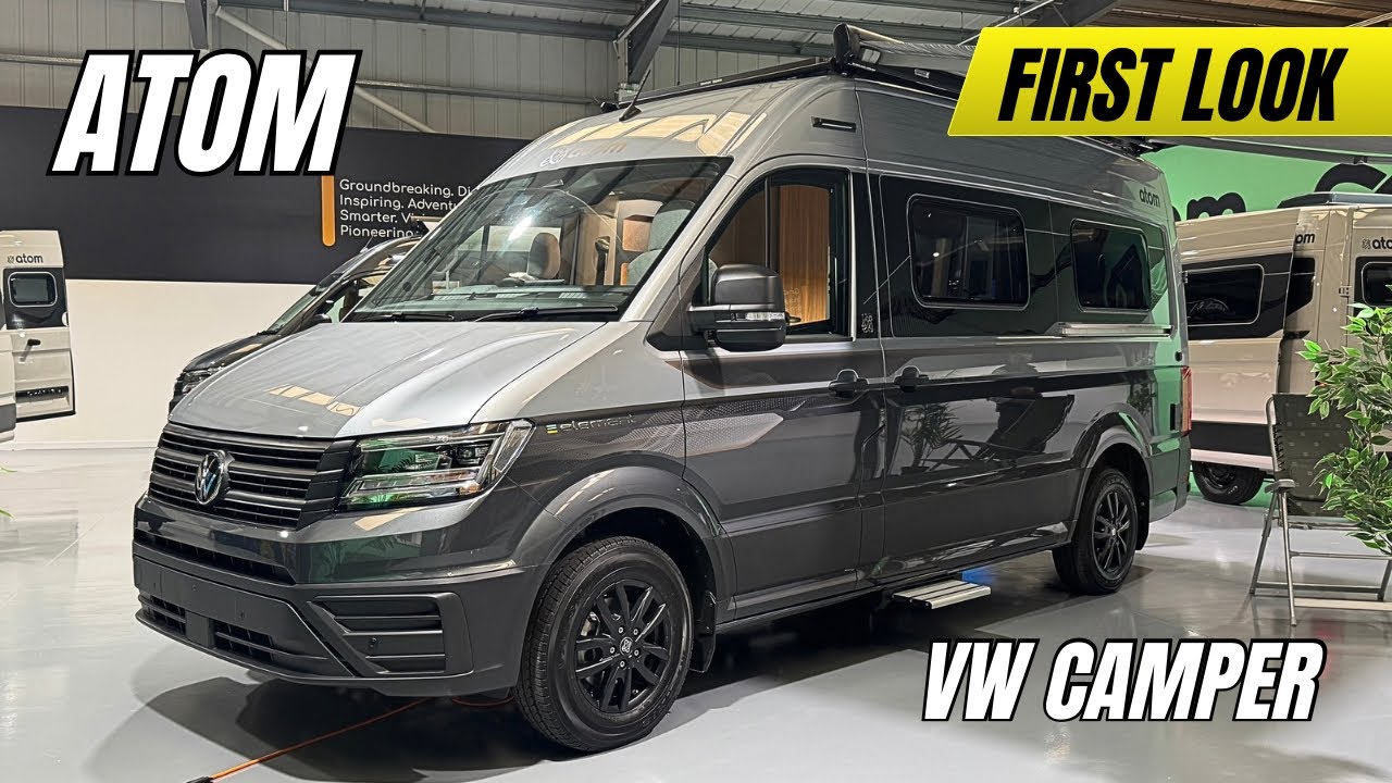 ATOM Element Campervan 2027: &pound;68K VW Rear Lounge & Off Grid Ready