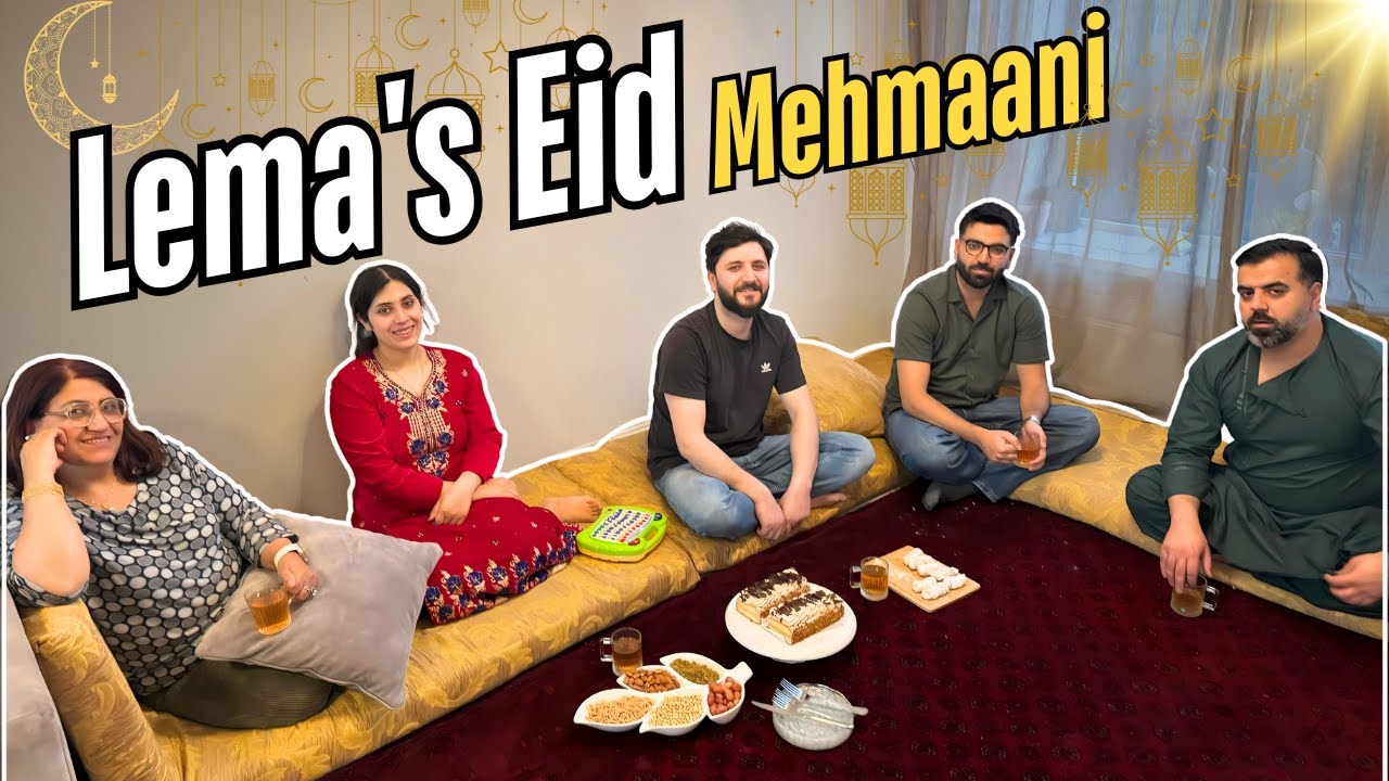 My Eid Mehmaani & Giveaway | مهماني روز سوم عيد وقرعه كشي جوايز عيدي براي دوستانم |