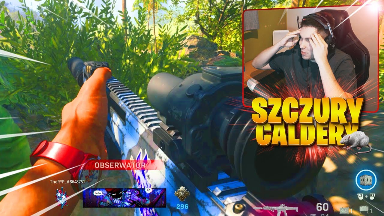 🐀 WARZONE SOLO, ale PLAGI SZCZURÓW JUŻ NIE ZATRZYMAMY... (SZCZURY CALDERY) #3
