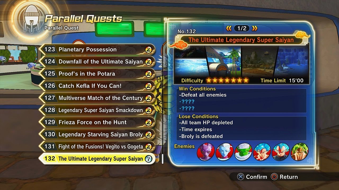 NEW PQ 132 The Ultimate Legendary Super Saiyan l Dragon Ball Xenoverse 2