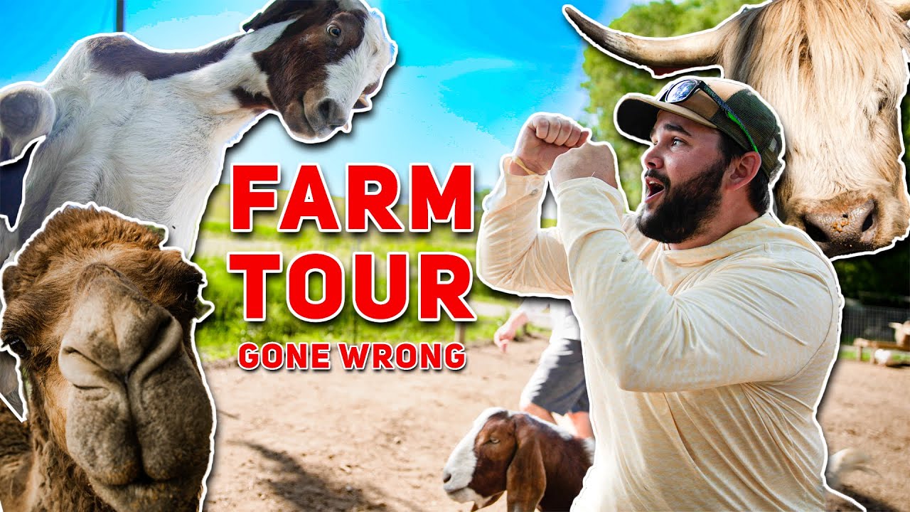 Googans WORK at FLAIR’S FARM for the Day!! (Bad Idea)