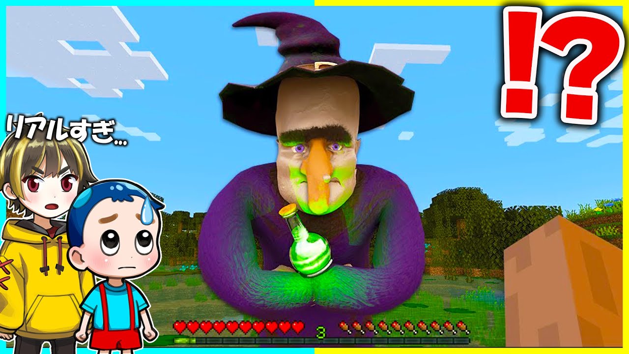 ありえないほどリアルすぎるマインクラフトがやばすぎるwww【まいくら / マインクラフト】