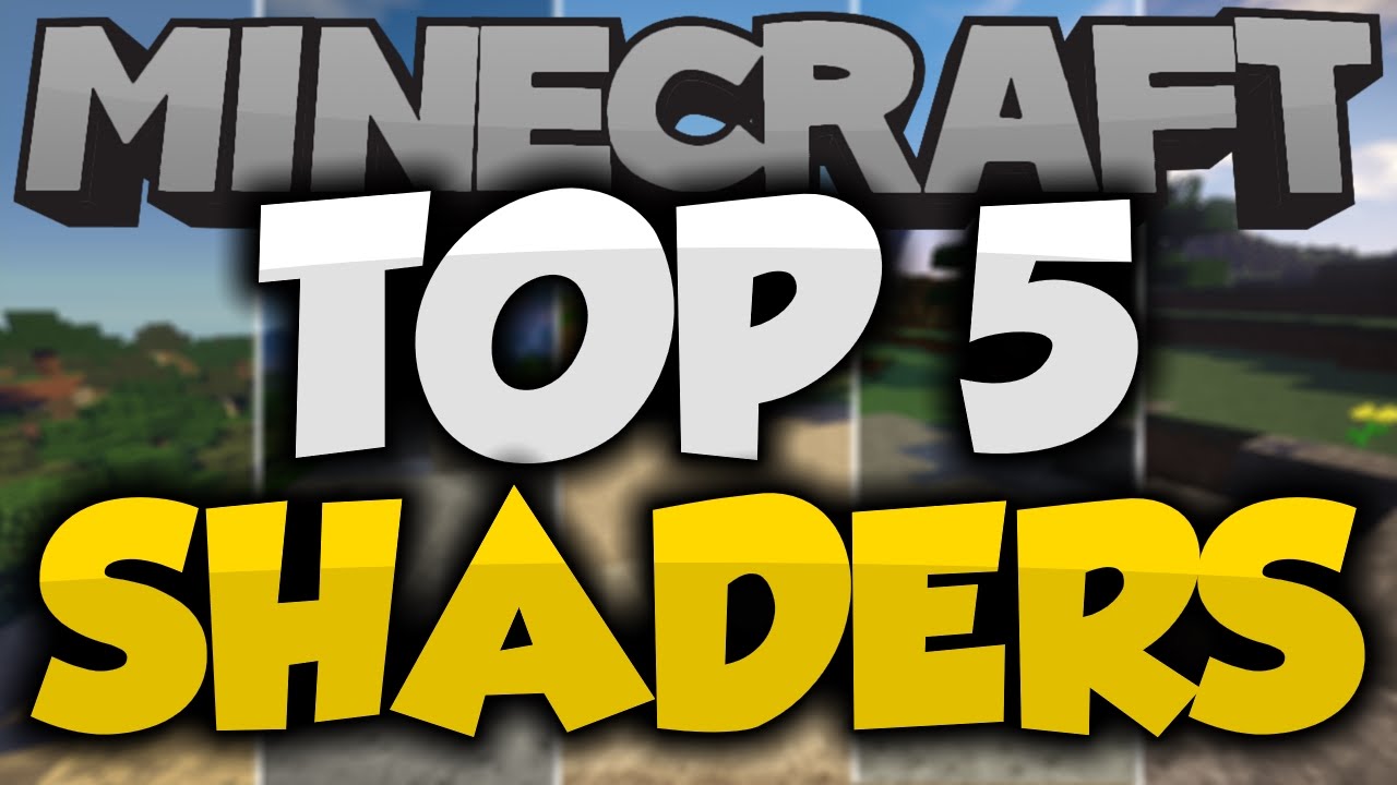 Top 5 Minecraft SHADER PACKS! (Minecraft 1.8.7)