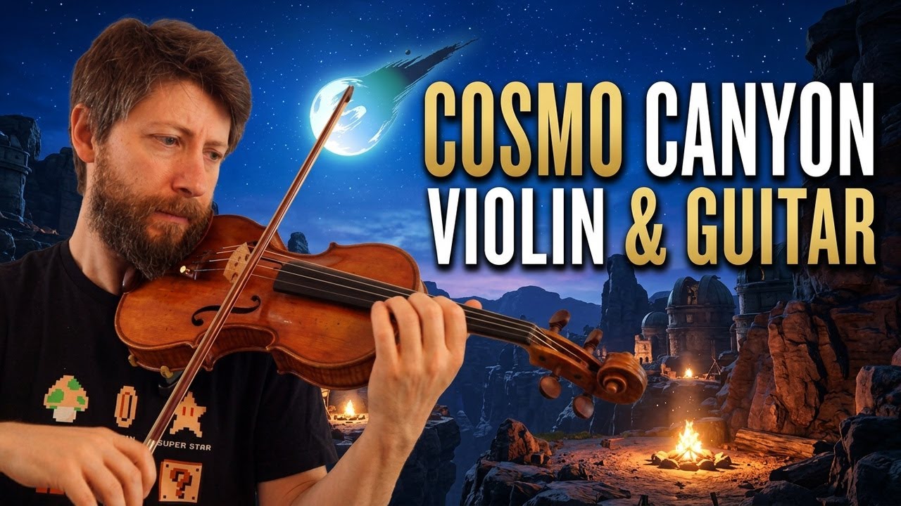 FINAL FANTASY 7 - Cosmo Canyon Theme - Violin and Guitar cover