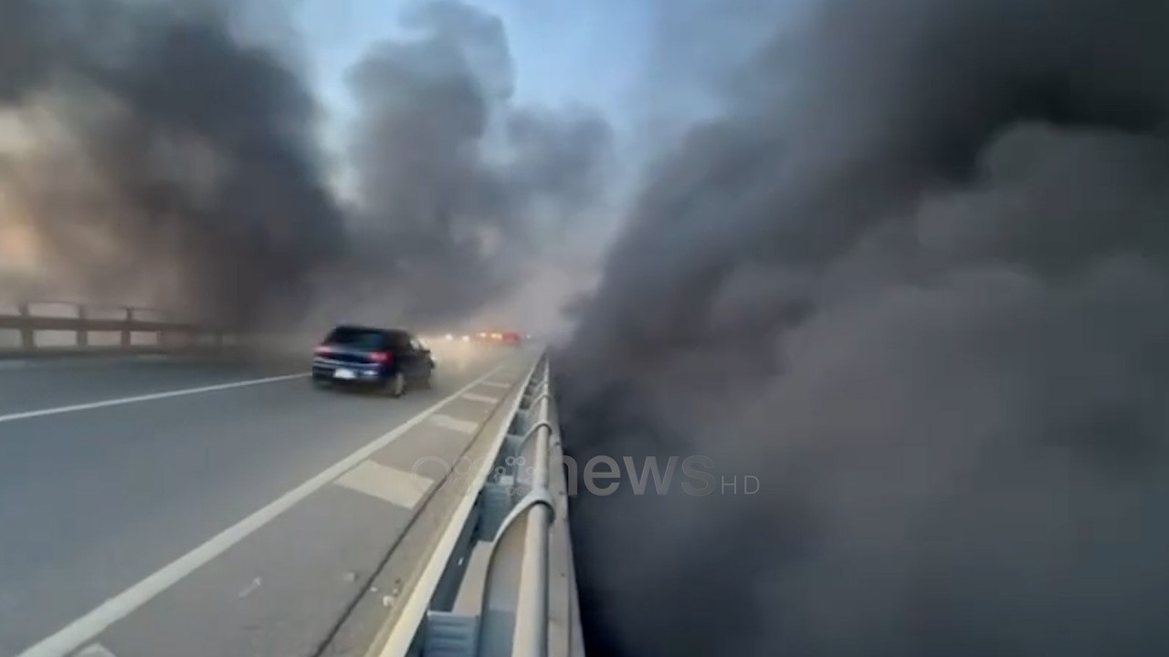 Digjen gomat në Urën e Milotit, shtëllunga tymi në gjithë zonën