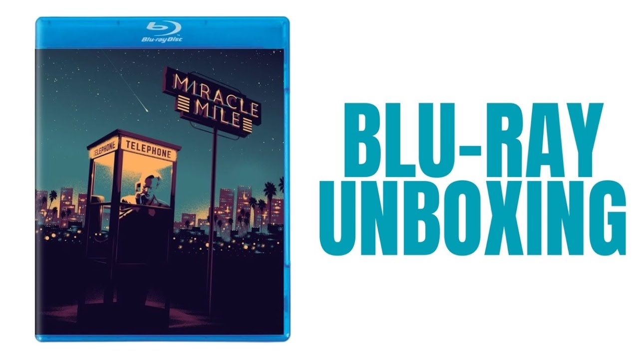 MIRACLE MILE - BLU-RAY UNBOXING | Lukegoldstonofficial