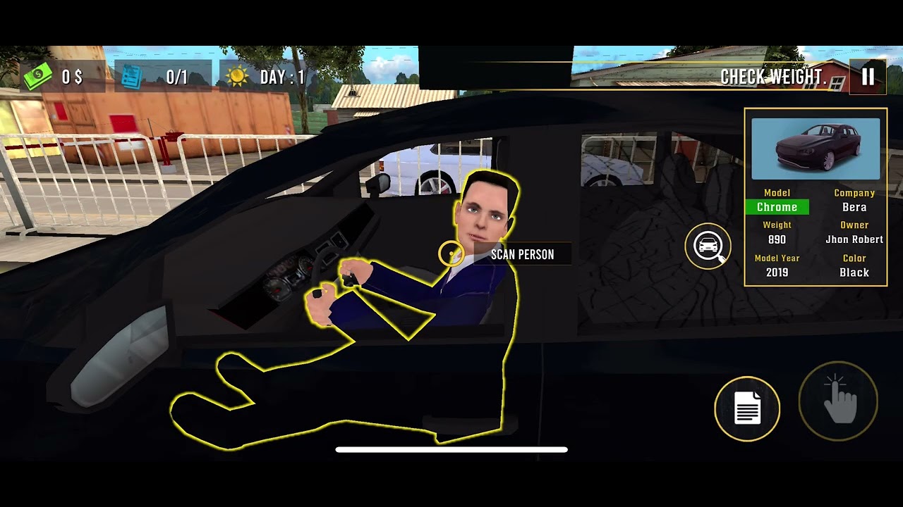 Border Patrol Simulator Officer Police Game