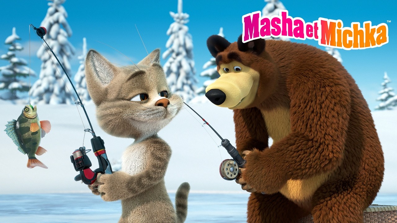 😻🎣 Journée des pêcheurs ! 🐠💗 Collection d'épisodes 👱‍♀️🐻 Masha et Michka