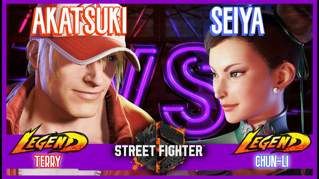 SF6 Match ♦ AKATSUKI (Terry) 🆚 SEIYA (Chun-Li) ♦ High level matches