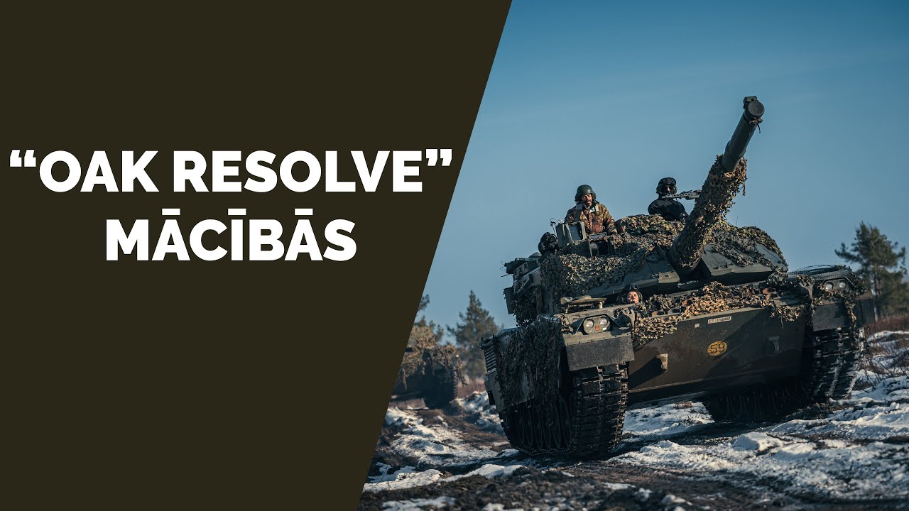 NATO daudznacionālā brigāde Latvijā stiprina aizsardzības spējas mācībās “Oak Resolve”