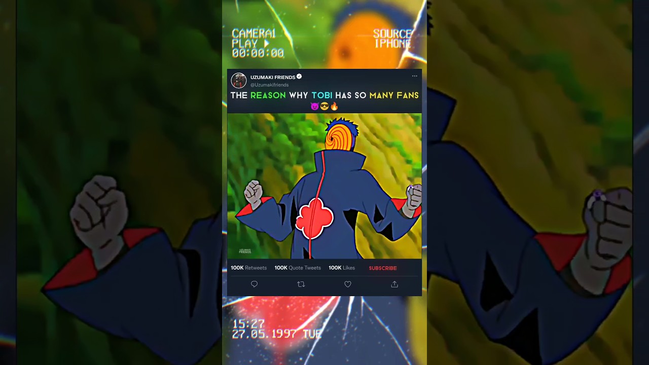🎭 TOBI SHOW HIS ABILITY 😨 TO HIDDEN LEAF SHINOBI ☠️🔥