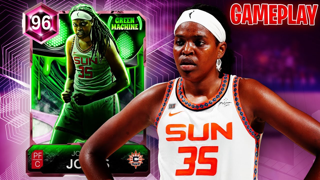 PINK DIAMOND JONQEL JONES &mdash; НОВАЯ ЛУЧШАЯ КАРТА WNBA В NBA 2K26 MyTEAM!!
