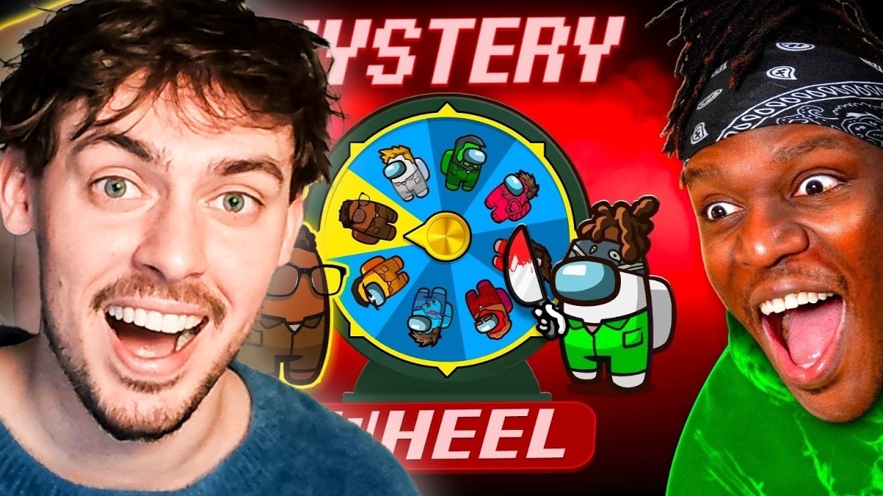 SIDEMEN AMONG US BUT A MYSTERY WHEEL DECIDES WHO THE IMPOSTER KILLS (Reaction)