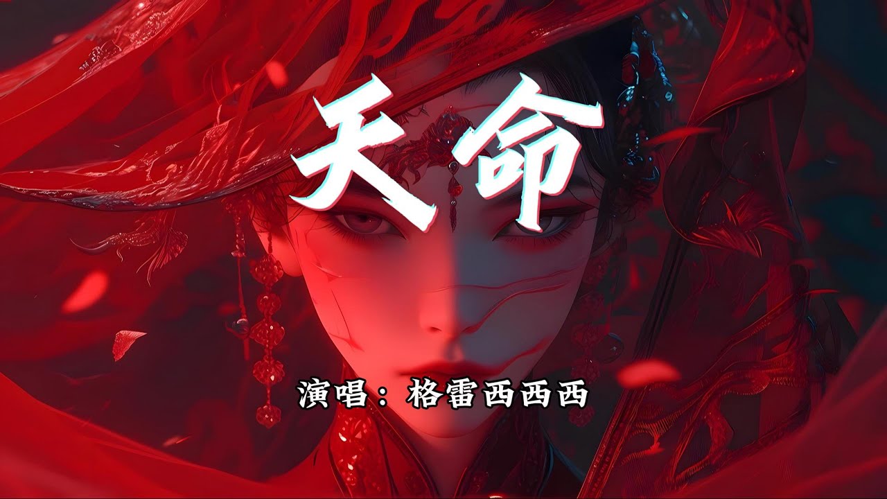 格雷西西西 - 天命『我被现实 判处无期徒刑，不甘心 听天由命。』【动态歌词MV】