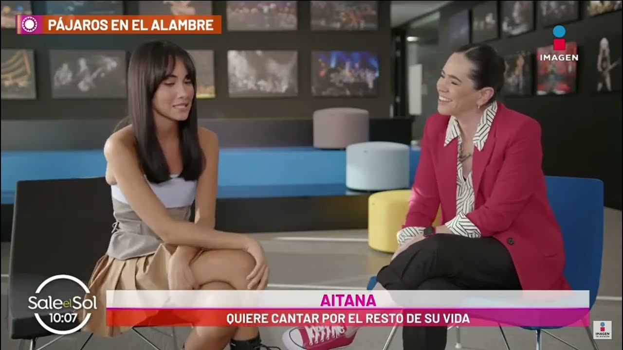 Entrevista a Aitana | Yuriria Sierra por Imagen TV