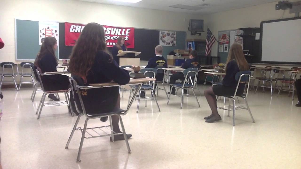 South Decatur FFA Novice Parli Team