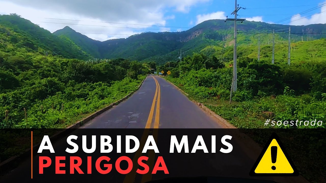 SUBINDO A SERRA DE UBAJARA VIA MUCAMBO, A SUBIDA MAIS PERIGOSA