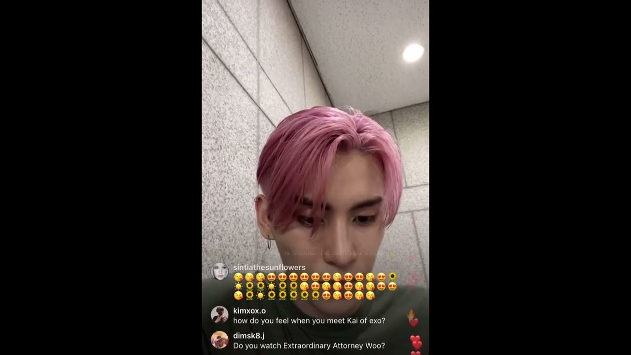 [Eng] 220716 SF9 Taeyang Instagram Live @SF9official taeyang_0228
