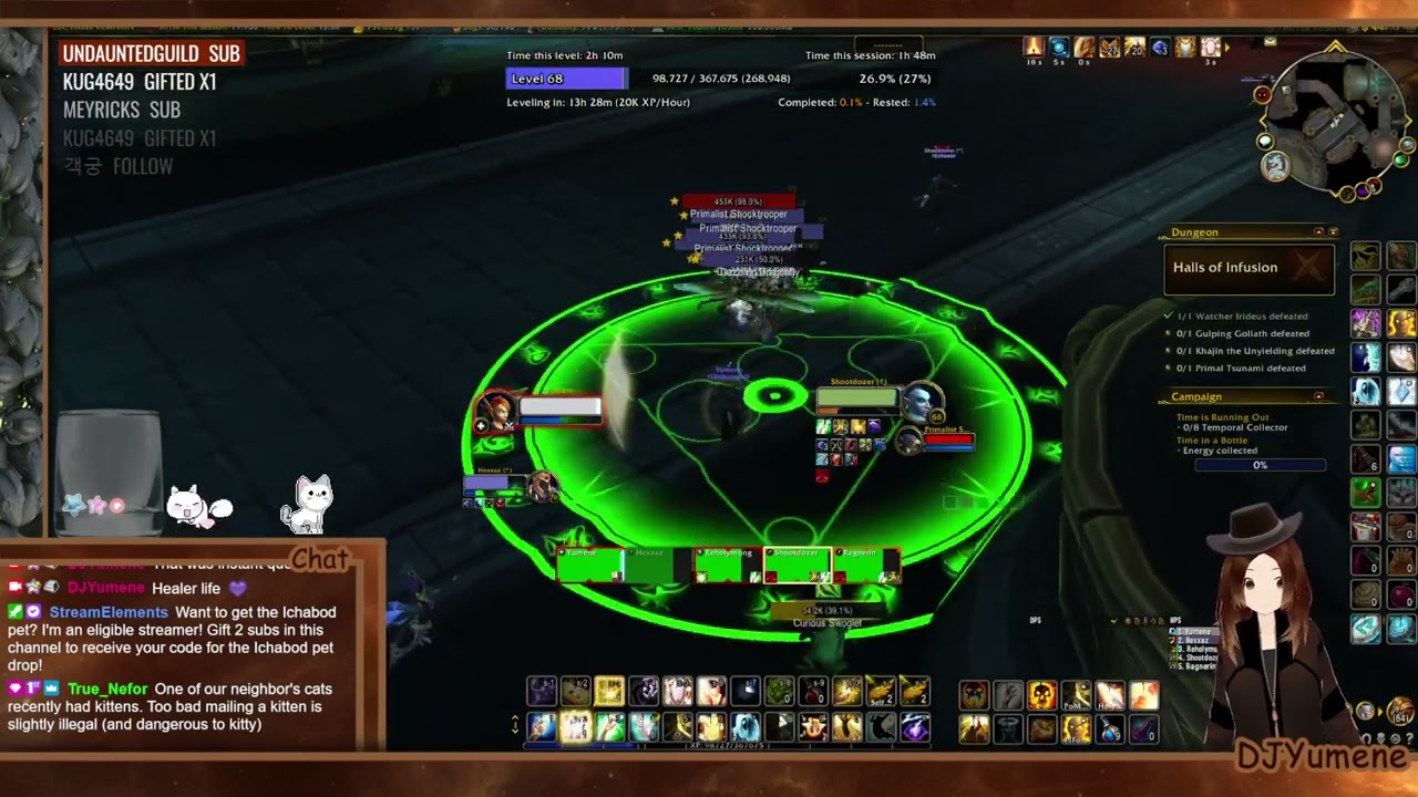 [Drops+Pet Drop Eligible]  Finish Priest #2 to 70, then start Priest #3? Lets Do This!