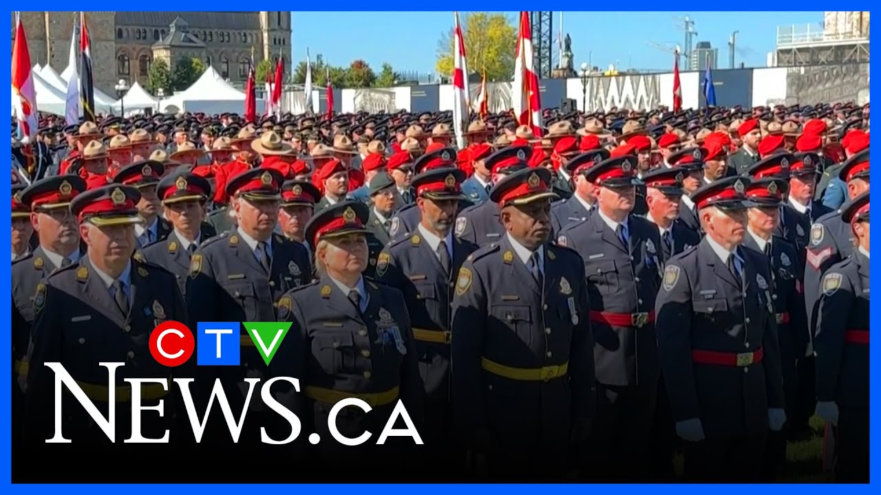 Honouring fallen police and peace officers