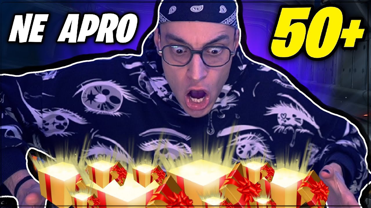 PACK OPENING di 50 REGALI D'ORO 22 su ROCKET LEAGUE *fumetto*