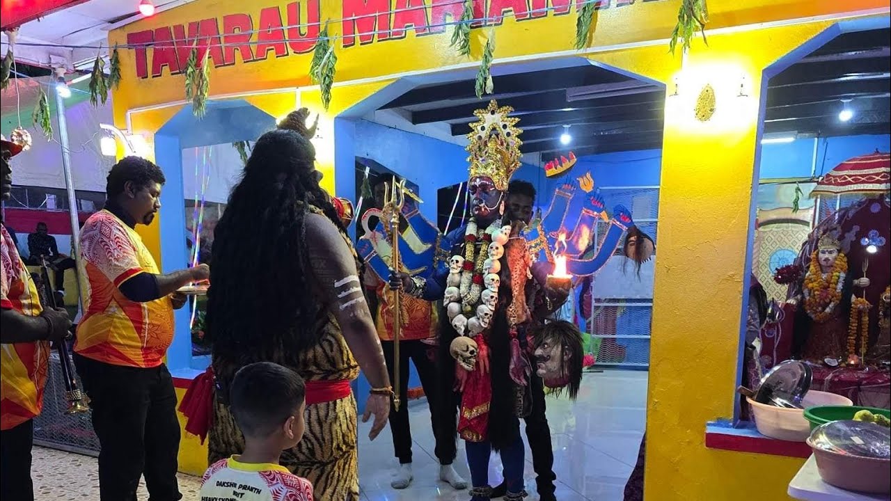 Fiji Tirikuttu - Veer Bhadra Bhadra Kali Utpati Sandae Tavarau Mandir Fiji 2024