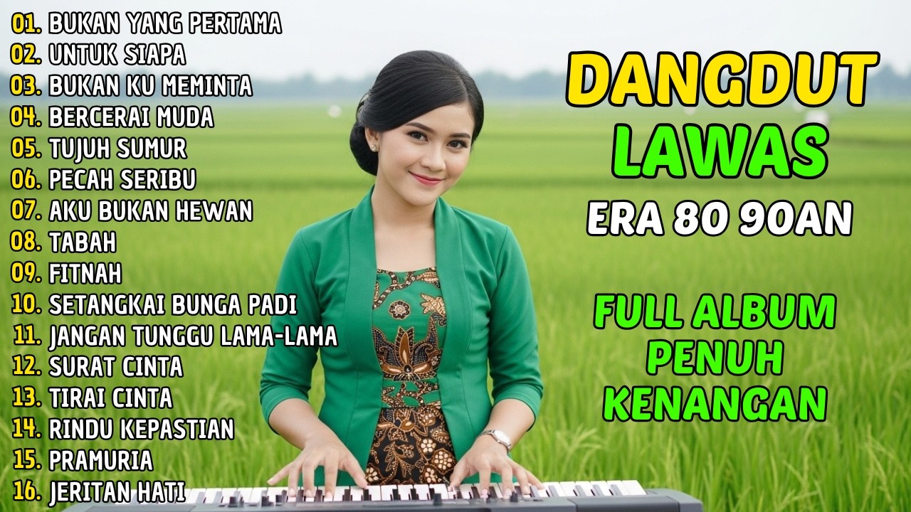 BUKAN YANG PERTAMA - FULL ALBUM LAGU DANGDUT NOSTALGIA DANGDUT LAWAS 80 90an TERINGAT KENANGAN INDAH