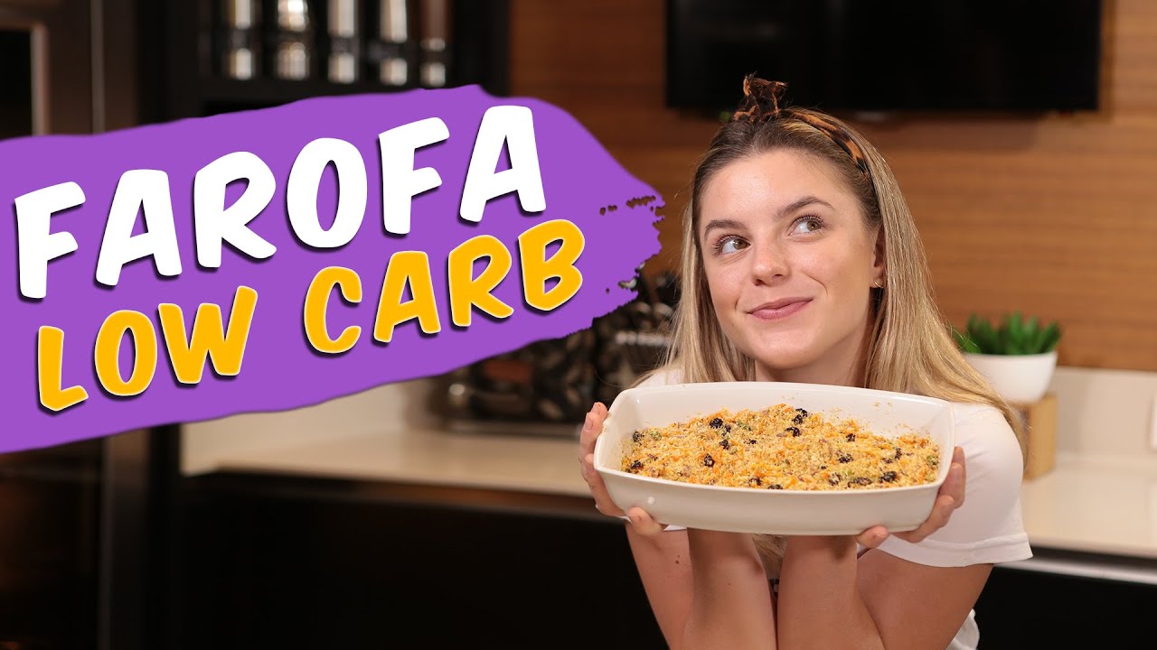 FAROFA SAUDÁVEL LOW CARB | FAROFA NATALINA