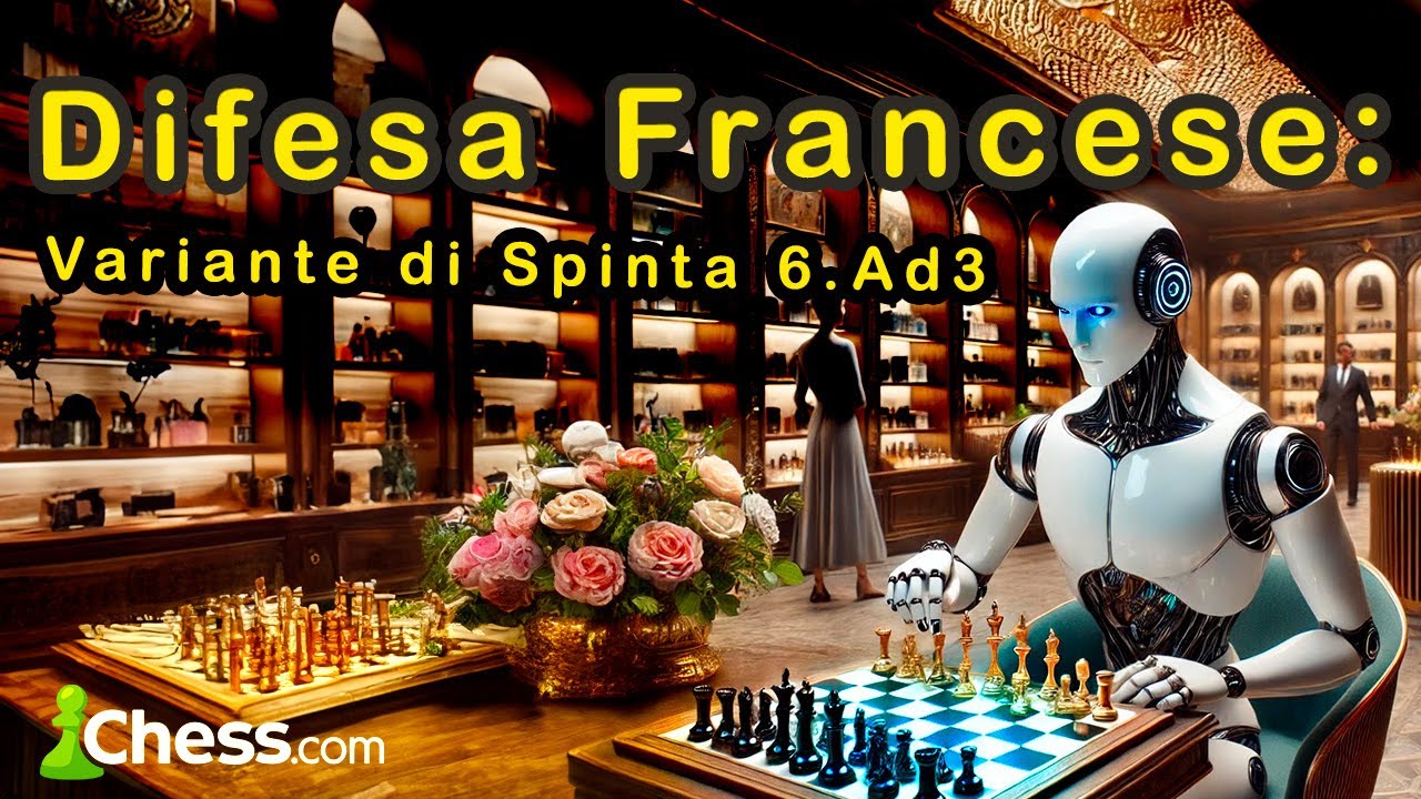 Difesa Francese  - Repertorio per il Nero: Variante di Spinta 6.Ad3