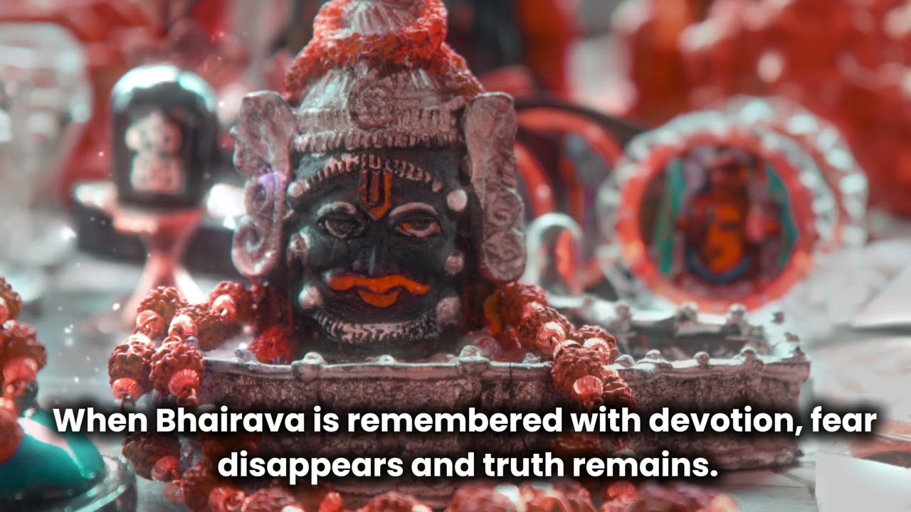 SRI KALABHAIRAVASTAKAM Fear Removal Spiritual Power Bhairava Mantra for Protection and healing 