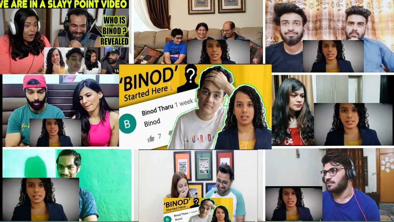 WHO IS BINOD ? | SLAY POINT | MULTI REACTIONS| INDIAN MIXED REACTIONS
