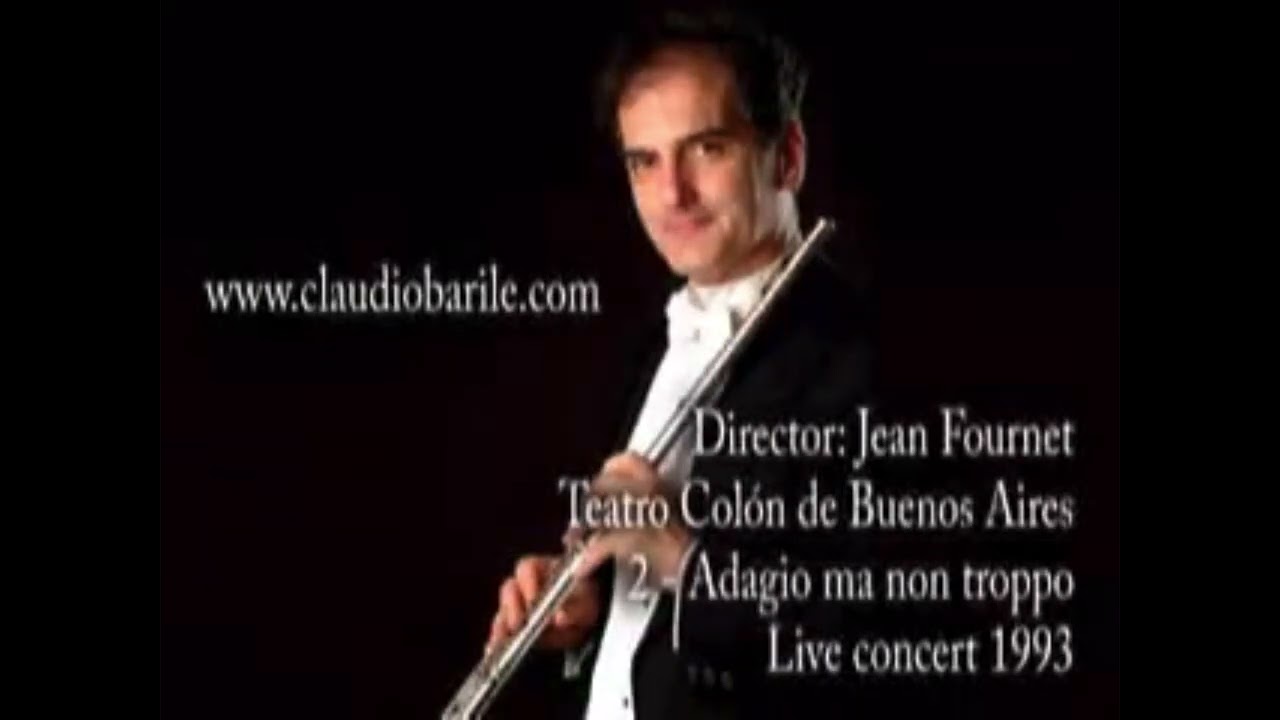 Mozart – Concierto para Flauta en Sol Mayor, K. 313 | II 4 ma non tanto | Claudio Barile 