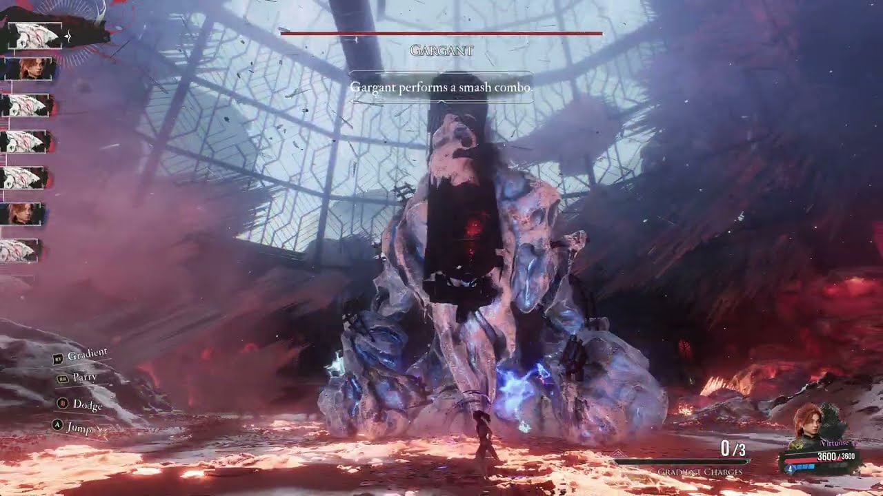 [4K] Clair Obscur: Expedition 33 - Gargant Boss Fight at Frozen Hearts