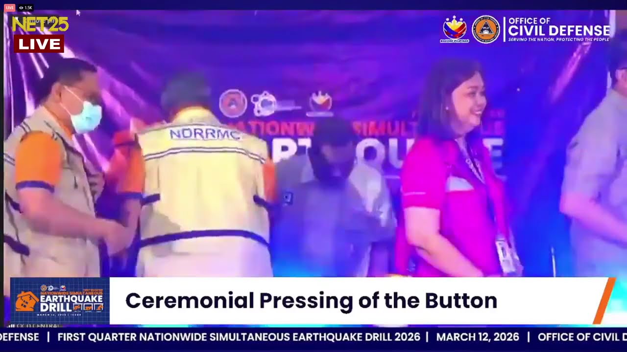 Q1 Nationwide Simultaneous Earthquake Drill | March 12, 2026