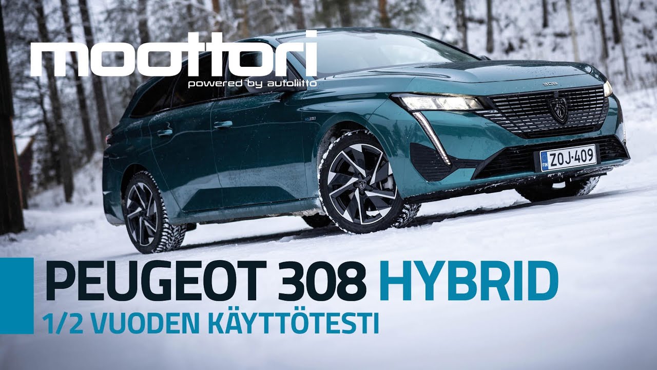 Peugeot 308 Hybrid 2022 käyttötestin loppuraportti