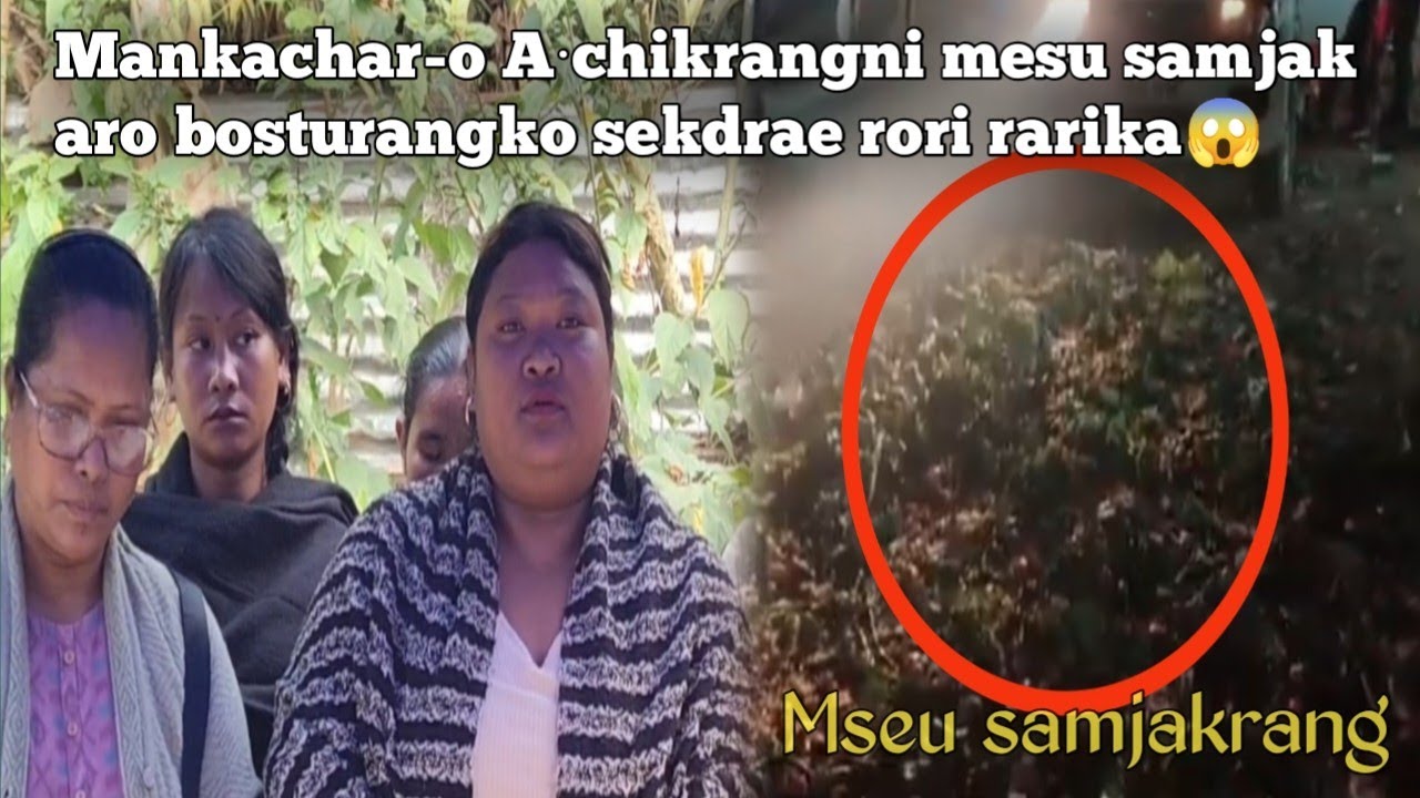 Mankachar-o A·chik magiparangko dokna satna aro gari sona am·e mesurangko aro bosturangko rasekrika😱