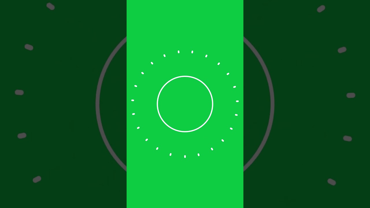 Circle Burst Shape Green Screen #greenscreen #shape #animation #circle