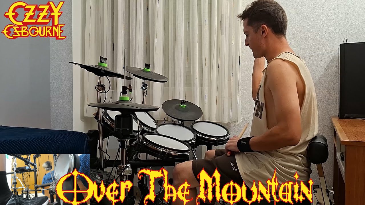 Ozzy Osbourne - Over The Mountain - Drum Cover