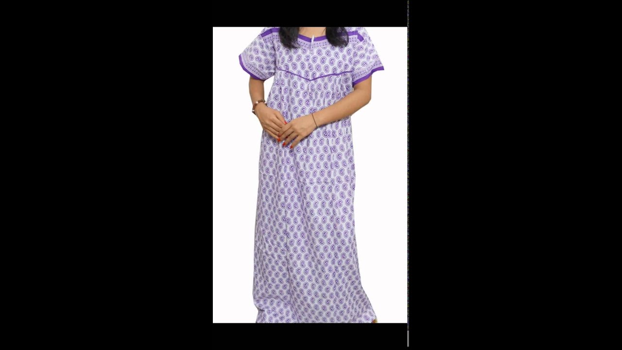 Women's Summer/Winter Nighty Collection By Indichic