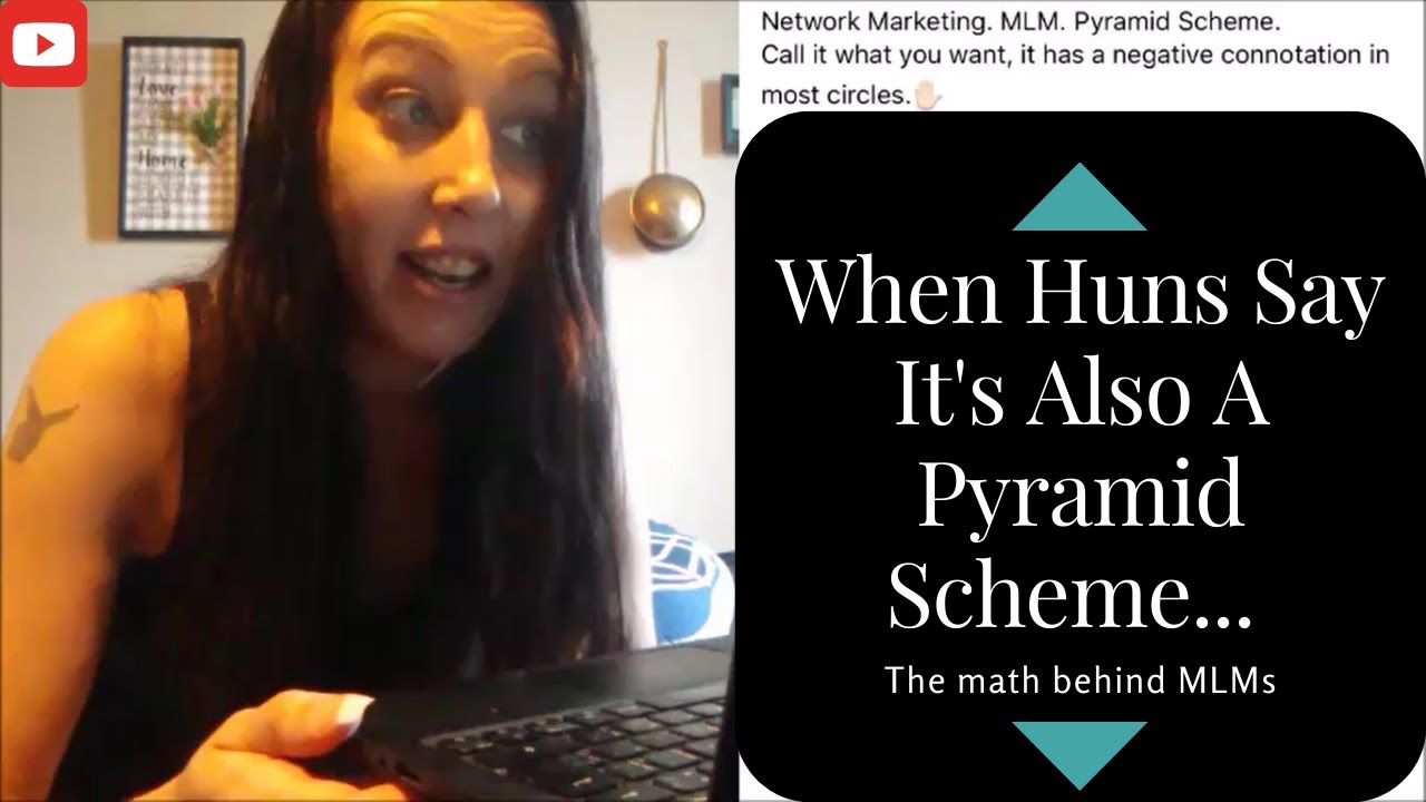 When Huns Say It's Also A Pyramid Scheme... The Math Behind MLMs #antimlm #pyramidscheme