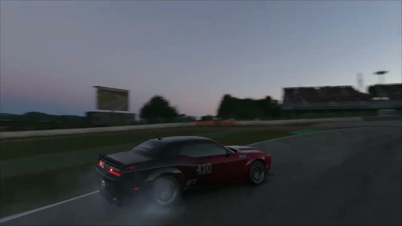 GT7 420DC- SUPASAMOAN drifting on VR  AND WHEEL