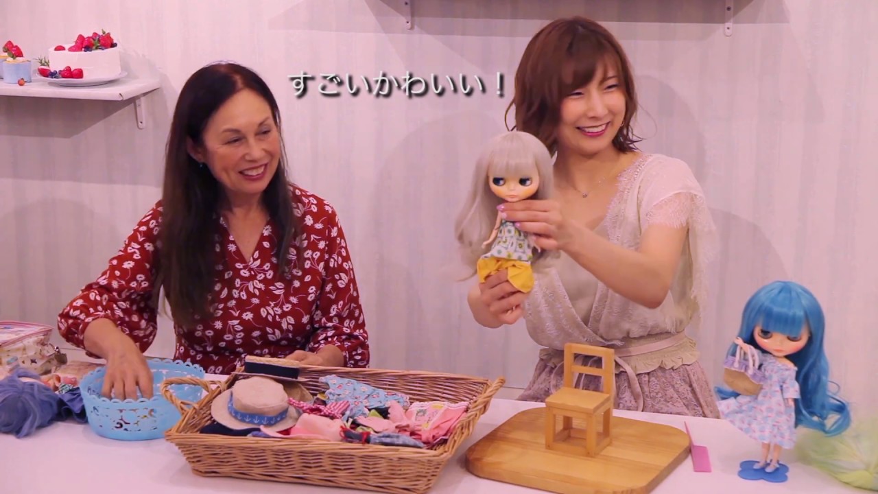 Blythe Tutorial: #Kojocho Wig Workshop at Junie Moon | こうじょうちょーさん x Junie Moon のワークショップ