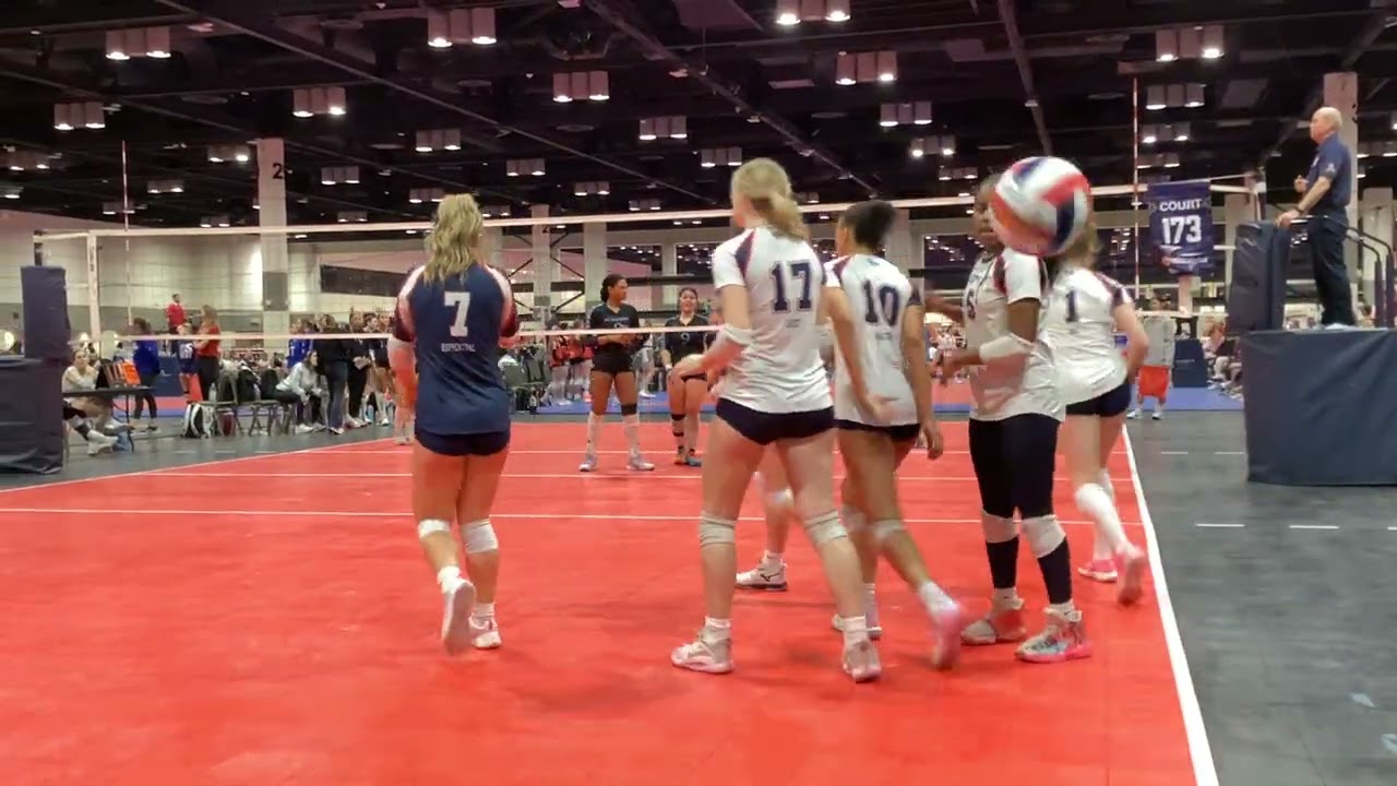 LEVBC 17U National vs. Academy 17 Jade 1st Set @ Sunshine Classic In Orlando, FL