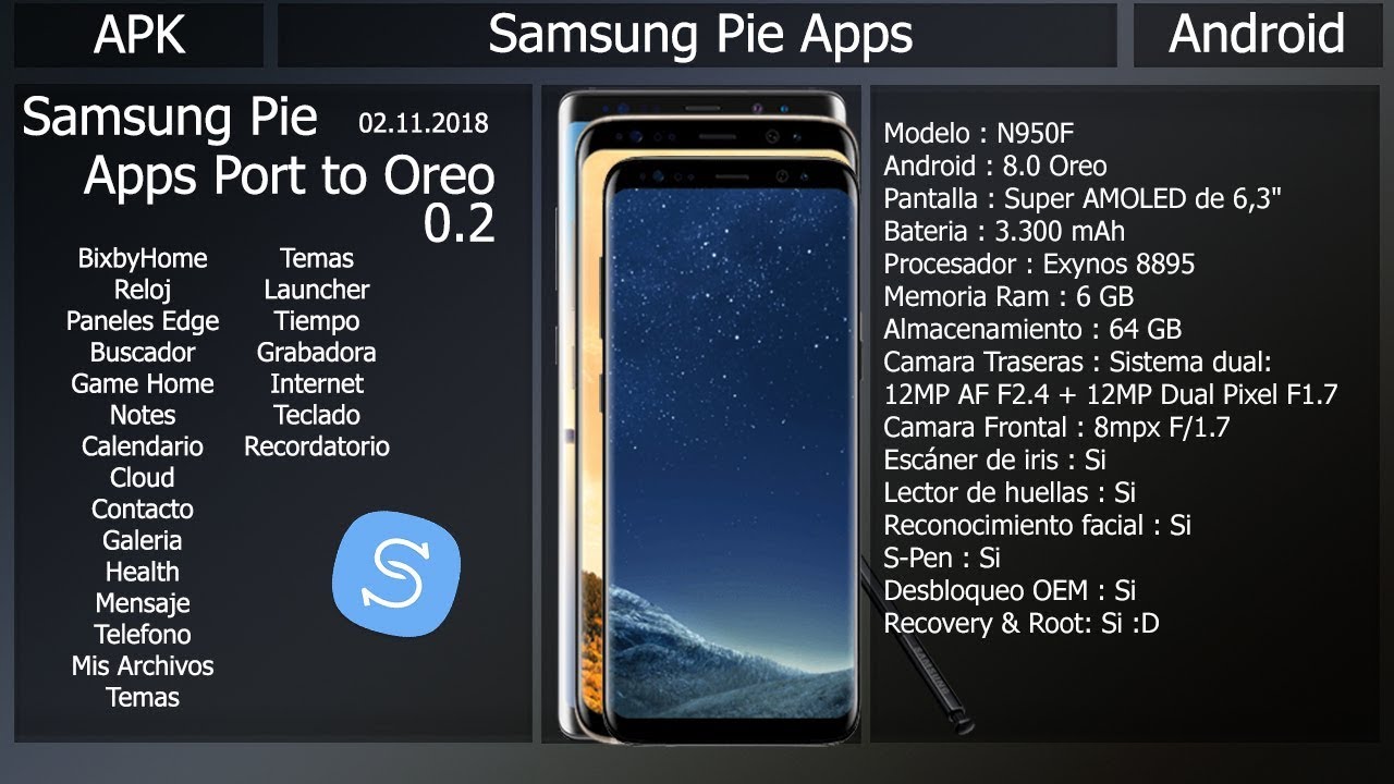 Samsung Experience 10  -  Via Recovery TWRP - Nuevas Aplicaciones Android Pie