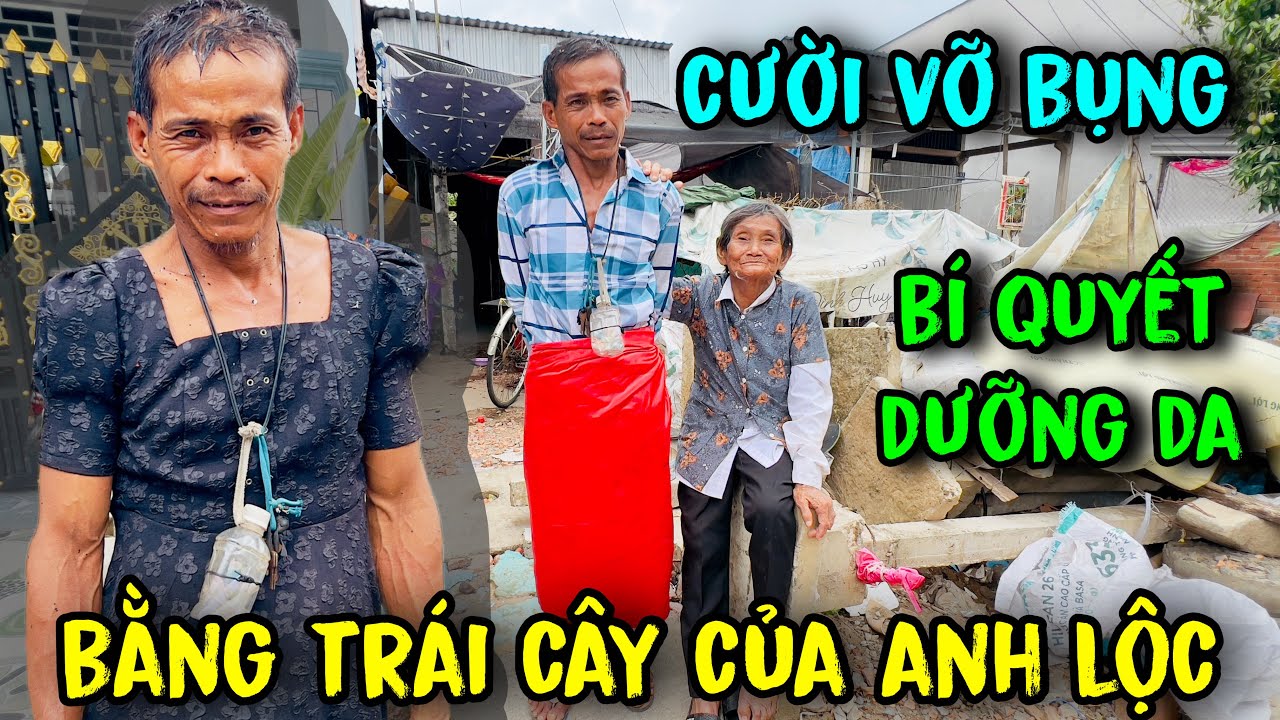độc lạ anh lộc chia sẽ bí quyết làm đẹp da bằng dưa hấu với thanh long #tuấnlaivung 