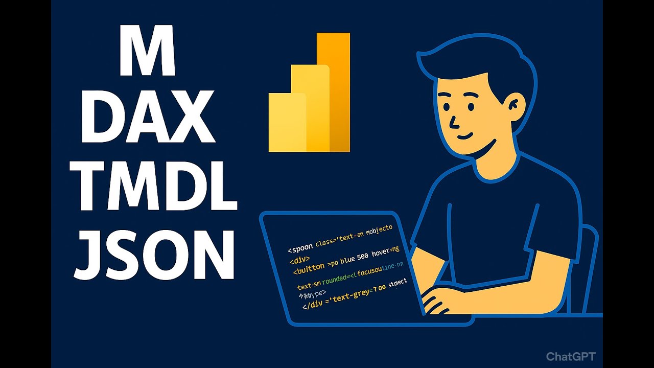 Por dentro do Power BI: conhecendo as linguagens M, DAX, TMDL e JSON